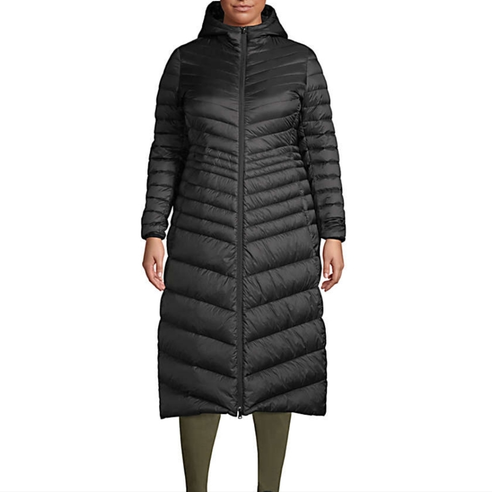 Lands End Long Down Jacket